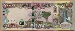 DINAR IRAQUEN 1 MILLION 20x 50,000 1,000,000 IQD GARANTIE AUTHENTIQUE MONNAIE UNC