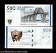 Danemark 500 Kroner P68 2011 Neige Pont De Glace Carte Unc Monnaie Argent Bill Banknote