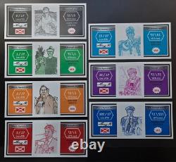 Danemark Elleore Monnaie locale 2012 UNC Polymère Micronation Ensemble de 7 billets