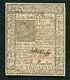 De-78 1er Janvier 1776 6s Six Shillings Delaware Monnaie Coloniale Sur L'unc