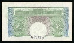 Devise 1929-34 Grande-Bretagne Billet de banque d'une livre P-363b Préfixe Catterns R74 NEUF