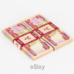 Dinar Irakien 25.000 X 3 Irak Monnaie Billets = 75000 Ongecirculeerd Iqd 25k