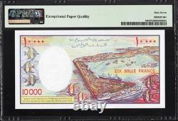 Djibouti 10 000 francs P39b 1984 PMG67 Superbe Gem UNC EPQ billet de banque monnaie papier