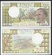 Djibouti 5000 Francs P38 D 1979 Navire Dernier Signe Unc Monnaie Argent Bill Billets De Banque