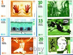 EXETER Monnaie de Transition Ville Ensemble Complet de 6 Billets 2015 GEM UNC RARE