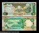 Émirats Arabes Unis 10 Dirhams P20 2001 Paire Épervier Unc Monnaie Argent
