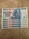 Ensemble De 5 Billets De 100% D'authenticité Zimbabwe 100 Trillions De Dollars, Unc