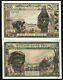 États De L’afrique De L’ouest Sénégal 500 Francs 702k 1998 Tractor Woman Unc Rare Currency