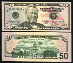 États-Unis 50 DOLLARS P-534 2009 x 1 Pce US UNC Grant USA Monnaie BANQUE NOTE