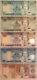 Fidji 2 50 Dollars 5 Pièces Banknote Set 2002 Unc Monnaie