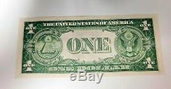 Fr. 1935 $ Ordinaire 1607 1 Certificat Argent Monnaie Note P-un Bloc Scarce Unc