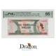 Guyana 1000 Dollars 1996 Pick 33 Banque De Guyana Pmg 66 Gem Unc Epq Billet De Banque
