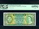 Honduras Britannique(belize)p-28b, 1$, 1964 Reine Elizabeth Ii Pcgs Ch Unc 64 Ppq