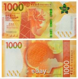 Hong Kong Chine 1000 Dollars Monnaie Banque 2018-2020 Unc