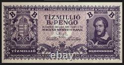 Hongrie TIZMILLIO 10 Quintillions b-Pengo 1946, UNC GEM SUPERBE Monnaie, P-135