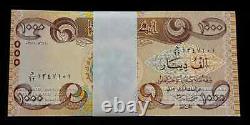 IRAQ 1000 DINARS Nouveau 2018 x 100 Pcs Lot BUNDLE UNC Billet de Banque Irakien