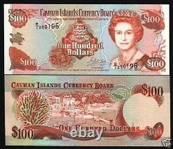 Îles Caïmans 100 DOLLARS P-20 1996 Reine Elizabeth QE II ? Billet de monnaie UNC
