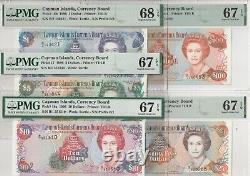 Îles Caïmans 1 100 Dollars Série 1996 Loi sur la Monnaie Révisée Superb Gem UNC