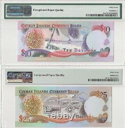 Îles Caïmans 1 100 Dollars Série 1996 Loi sur la Monnaie Révisée Superb Gem UNC