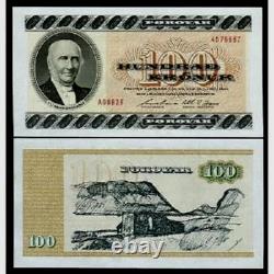 Îles Féroé 100 KRONUR P-21 1988 Dessin UNC Monnaie Mondiale Danoise BANQUE NOTE