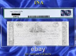 Ina Farmers & Merchants Bank Of Baltimore 5 $ Us Note Obsolète Legacy Unc 65 Ppq