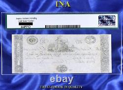 Ina Farmers & Merchants Bank Of Baltimore 5 $ Us Note Obsolète Legacy Unc 66 Ppq