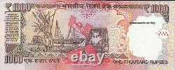 Inde 1000 Rs 2015 L Inset Papier Monnaie Monnaie Note Banque Unc Nouveau