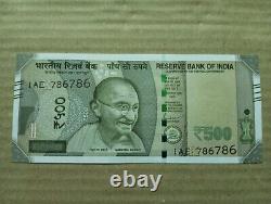 Inde 500 Rs/- 786786 Billet/Monnaie de Banque Non Ciselé