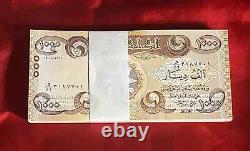 Irak 1000 DINARS Nouveau 2018 x 100 Pcs Lot ENSEMBLE Billets de banque de la monnaie irakienne UNC