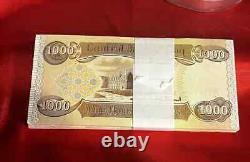 Irak 1000 DINARS Nouveau 2018 x 100 Pcs Lot ENSEMBLE Billets de banque de la monnaie irakienne UNC