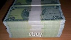 Irak 250 000 DINARS Nouveau 2018, (500 dinars × 500 pièces) 5 LIENS Billet de banque UNC