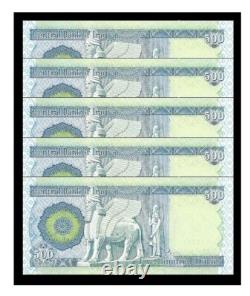 Irak Dinar Irakien 500 Dinar X 30 Billets Non Circulés Irak Dinar Irakien 500 Dinar X 30 Billets Non Circulés