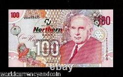 Irlande Du Nord 100 Livres P-209 2005 Baloon Baker Unc Irish Currency Bank Note
