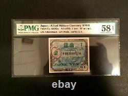 Japon Seconde Guerre Mondiale Militaire Allié Monnaie 1 Yen 1945- Pmg Unc Epq Artefact Seconde Guerre Mondiale