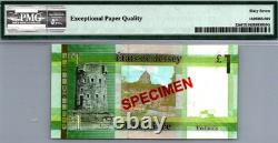 Jersey 1 Livre 2010 Pick # 32s SPECIMEN PMG 67 EPQ SUPERBE GEM UNC
