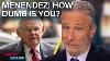 Jon Stewart Donne Au Sénateur Robert Menendez Une Leçon Sur La Corruption Dans The Daily Show.