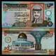 Jordan 20 Dinar P-27 A 1992 Hussein Unc Mosquée Al Aqsa Billet De Banque Jordanien