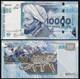 Kazakhstan 10000 Tenge P-25 2003 Léopard Kazakh Unc Rare Billet De Banque Mondial