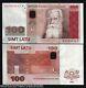 Lettonie 100 Latu P57 2007 Euro Hybrid Polymer Unc Currency Money Bill Bank Note