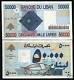 Liban 50000 Livres Pounds P73 1995 Bateau Unc Cedar Diamant Note Monnaie Rare