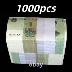 Lot de 1000 pièces de 1 yuan chinois, 2019, P-912, billet de banque UNC World Money Banknote Currency