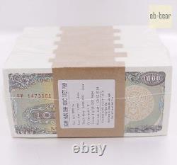 Lot de 1000 pièces de billets de banque en papier 1000 Dong du Vietnam - Collection UNC