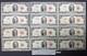 Lot De 12 Billets De 2 $ Red Seal De 1953 Et 1963, Au Unc, Billets De Deux Dollars, Monnaie Am&eacute;ricaine #8ae