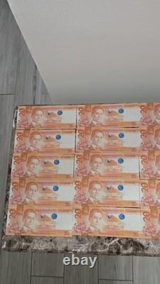 Lot de 30 billets de banque des Philippines, collection de billets en pesos, monnaie papier