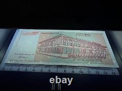 Lot original de 100 dinars de Yougoslavie 500 milliards 1993 billets de banque UNC