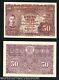 Malaisie 50 Cents P10 B 1941 King George Vi Unc Malaisie Monnaie Argent Bill Remarque