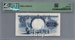 Malaisie et Bornéo britannique / Administration britannique 1 dollar P-8a PMG 50 près de UNC