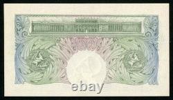 Monnaie 1948 Grande-Bretagne Billet de banque d'une livre P-363d Préfixe Peppiat R52A UNC