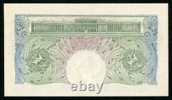 Monnaie 1948 Grande-Bretagne Billet de banque d'une livre P-363d Préfixe R52A NEUF