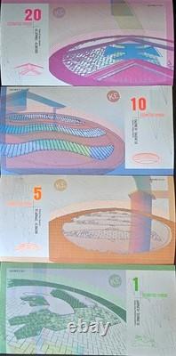 Monnaie Locale du Royaume-Uni Kingston Pound Transition Town Ensemble Complet Dossier Original UNC